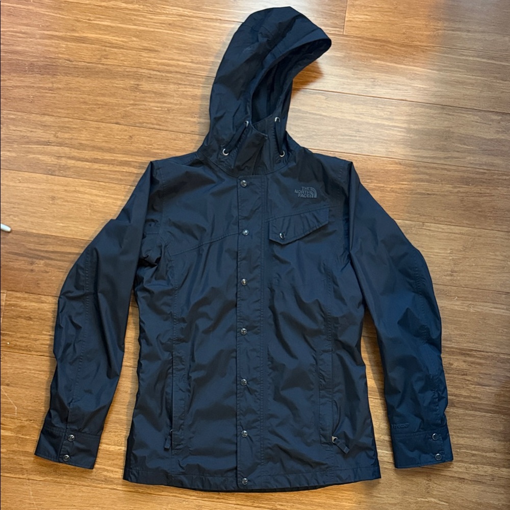 The North Face Black Raincoat